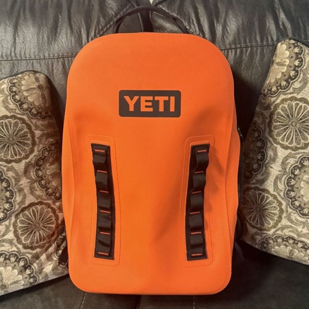YETI Panga 28L Backpack | King Crab Orange | Waterproof Rugged Adventure